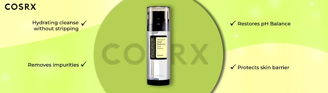 COSRX Advanced Snail Radiance Dual Essence - 80 ml