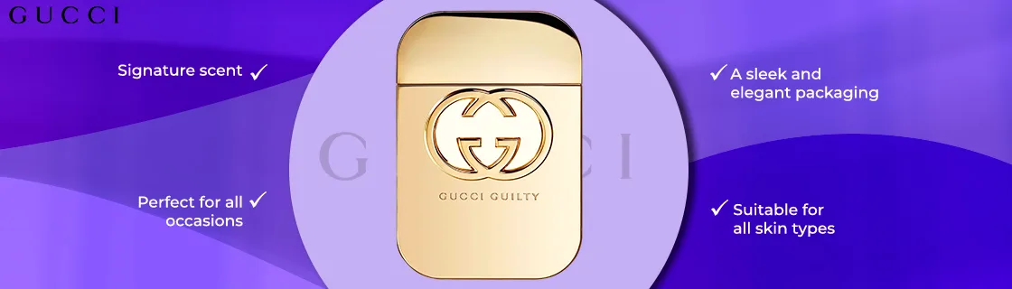 Gucci Guilty Eau De Toilette For Women 75ml