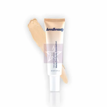 Heedbeauty Velvet Collection Matte Full Cover Foundation - Buff, SKU: 0680226381048