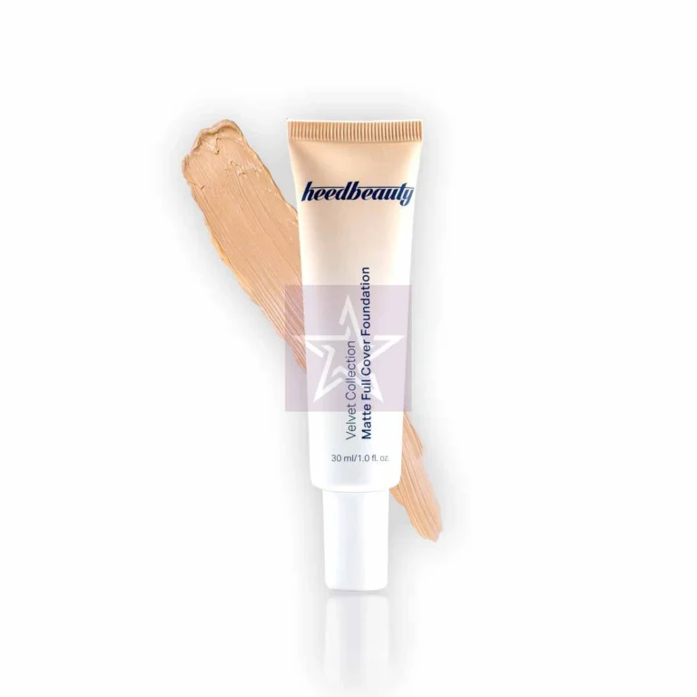 Heedbeauty Velvet Collection Matte Full Cover Foundation - Golden Sand Nude, SKU: 0680226381062