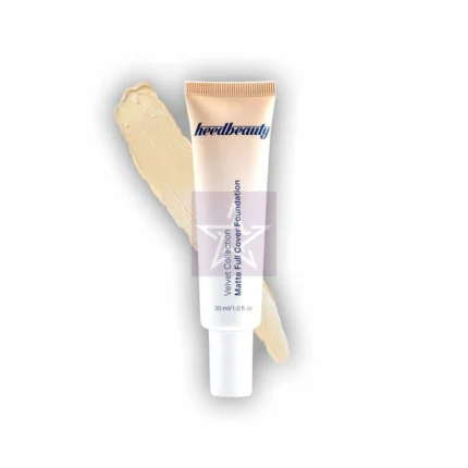 Heedbeauty Velvet Collection Matte Full Cover Foundation - Neutral Beige, SKU: 0680226381024