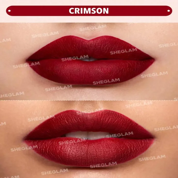 Sheglam Matte Allure Liquid Lipstick - Crimson