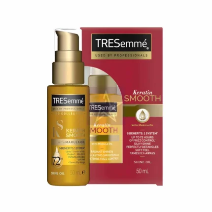 Tresemme Keratin Smooth Shine Oil with Marula Oil - 50ml, SKU: 8710908695018