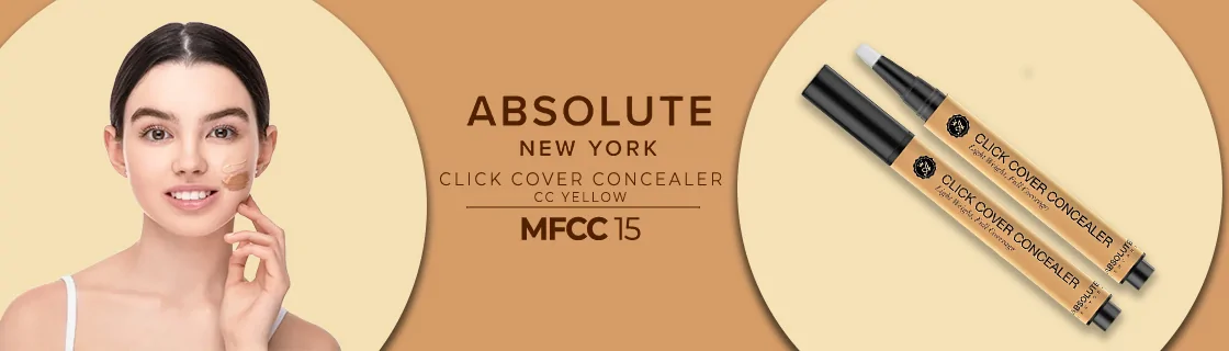 ABNY - Click Cover Concealer MFCC 15 - CC Yellow