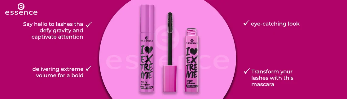 FACTsBrand: Essence Item Type: Mascara Item Form: Liquid Color: Deep Black Total Volume: 12 ml