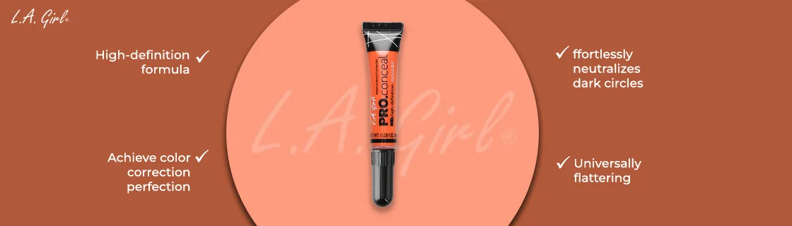 L.A. Girl HD Pro Concealer - GC990 - Orange Corrector