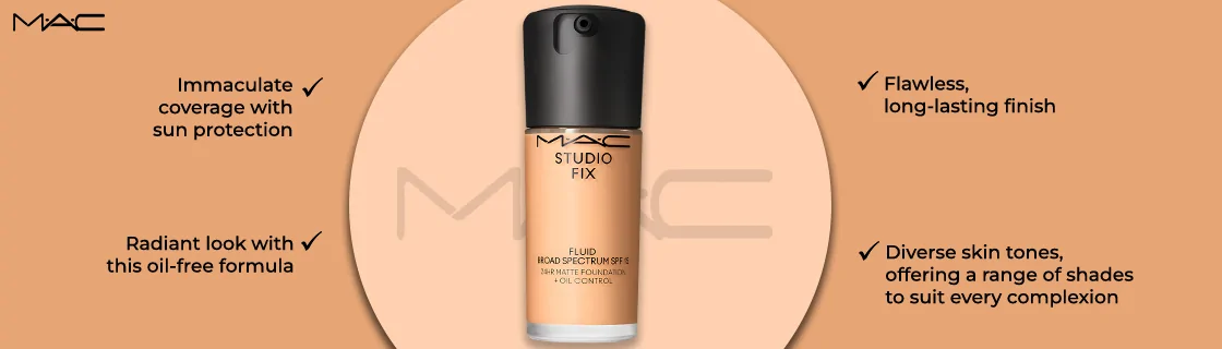 MAC Studio Fix Fluid Foundation with SPF15 - NC20 - 30ml