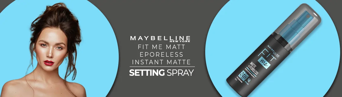 Maybelline - Fit Me Matte + Poreless Instant Matte Setting Spray - 60ml