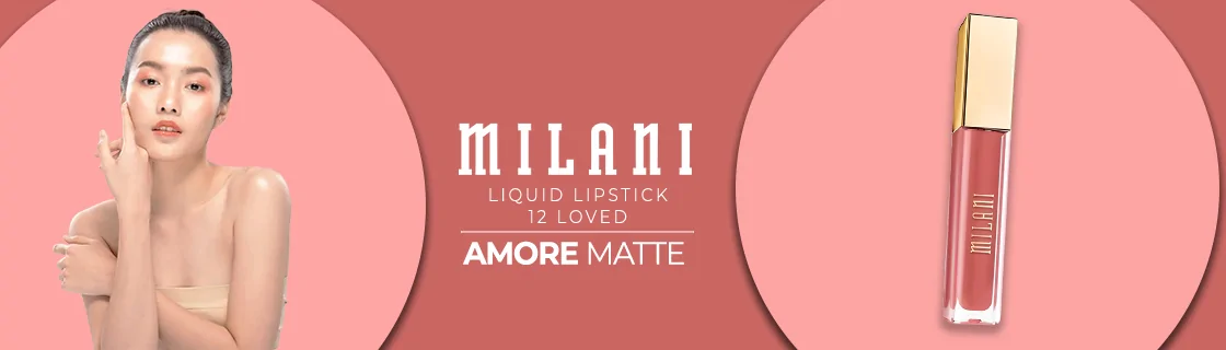 Milani Amore Matte Liquid Lipstick - 12 Loved - 6gm