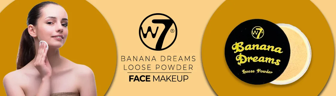 W7 Banana Dreams Loose Powder 