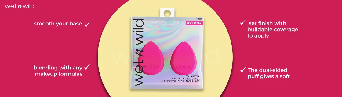 Wet N Wild Double Tap Makeup Sponge