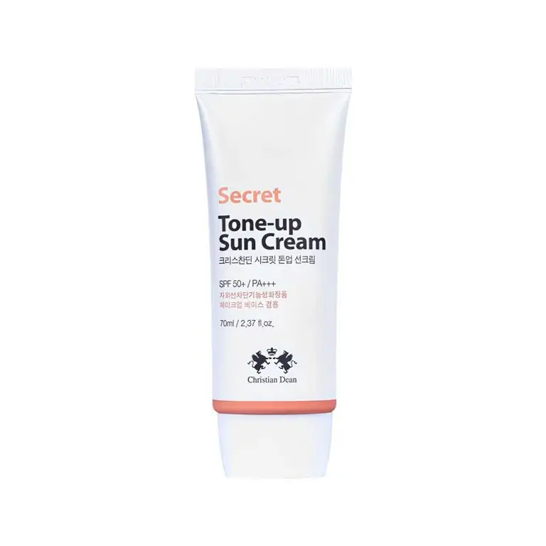 Christian Dean Secret Tone-up Sun Cream with SPF50+ - 70ml, SKU: 8809469776578