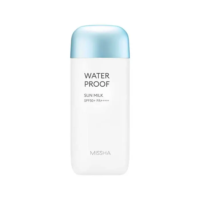 Missha All Around Safe Block Sun Milk Essence Sunscreen SPF50+ - 70ml, SKU: 8809581452343