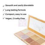 Makeup Revolution Soph X Highlighter Palette