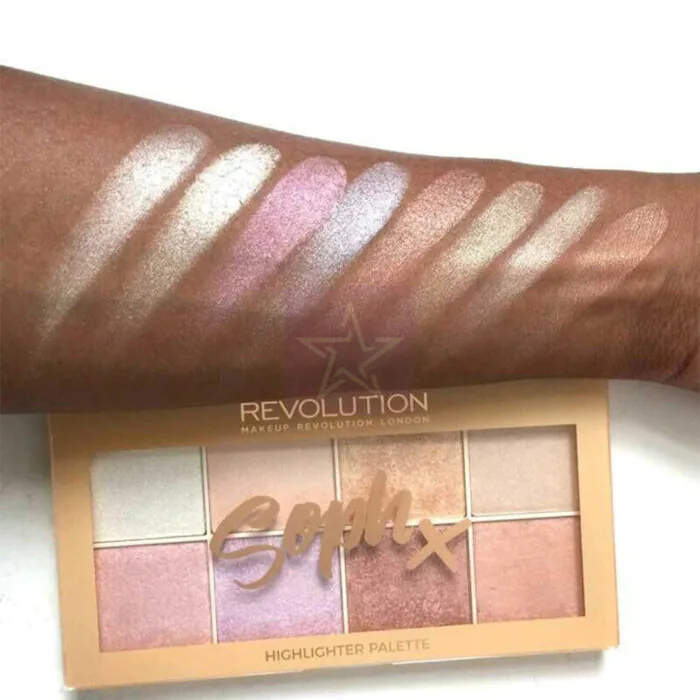 Makeup Revolution Soph X Highlighter Palette Makeup