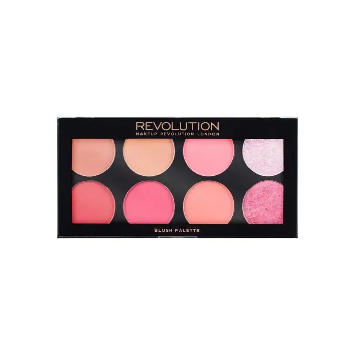 Makeup Revolution Ultra Blush Palette - Sugar & Spice, SKU:5057566145831