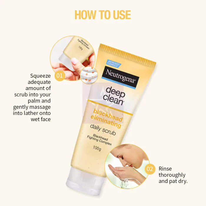 Neutrogena Deep Clean Scrub Blackhead Eliminating Scrub For Face