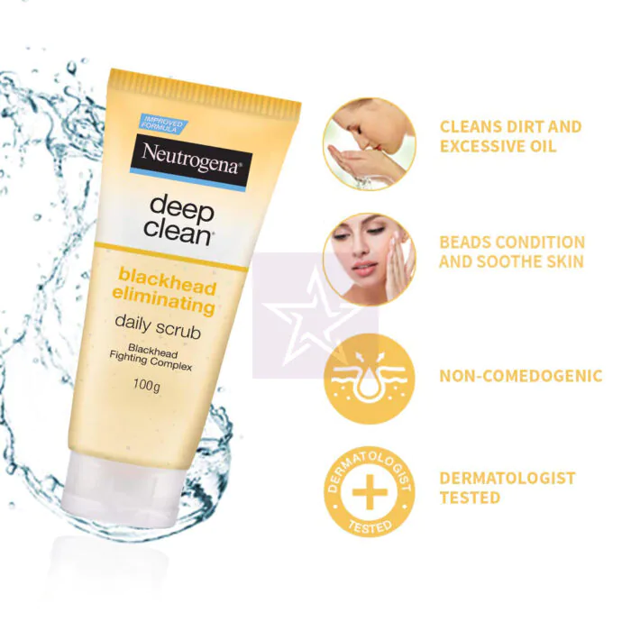 Neutrogena Deep Clean Scrub Blackhead Eliminating Scrub For Face