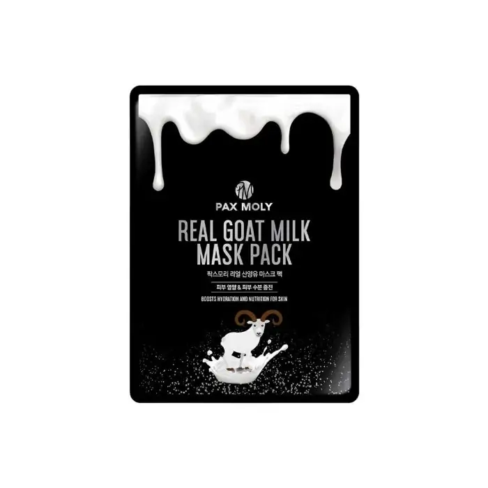 Pax Moly Real Goat Milk Mask Pack 25ml, SKU: 8809547411438