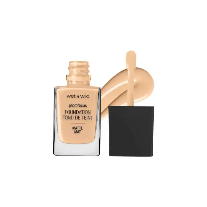 Wet n Wild Photo Focus Matte Foundation Soft Ivory - 28ml, SKU:4049775536235