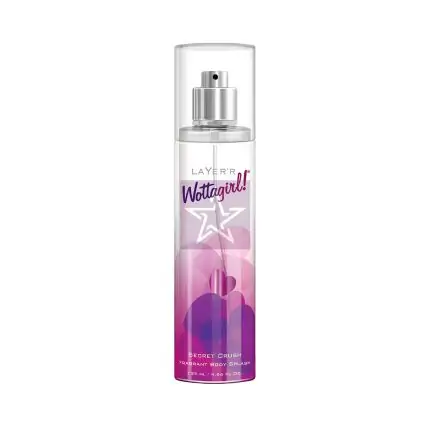 Layer'r Wottagirl Fragrant Body Splash - Secret Crush - 135ml, SKU: 8906055790205