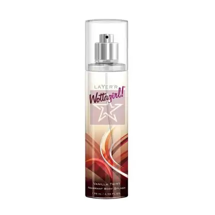 Layer'r Wottagirl Fragrant Body Splash - Vanilla Twist - 135ml, SKU: 8906055790175