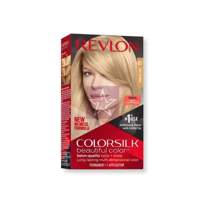 Revlon Colorsilk Beautiful Color - 81 Light Blonde, SKU: 309976623818