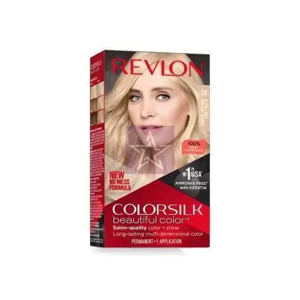 Revlon Colorsilk Beautiful Hair Color - 04 Ultra Light Natural Blonde, SKU: 309977326046