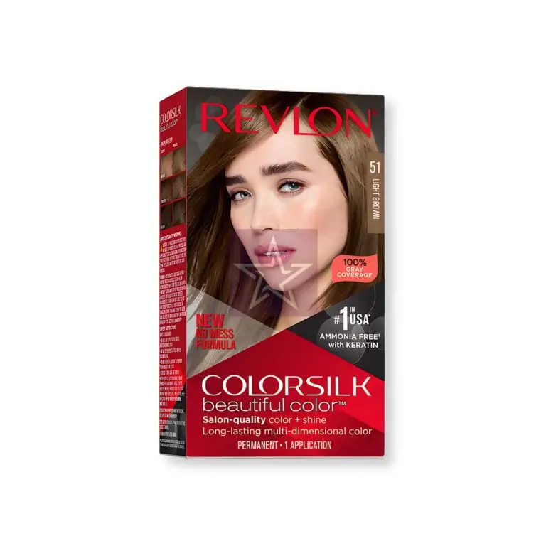 Revlon Colorsilk Beautiful Hair Color - 51 Light Brown, SKU: 309978695516