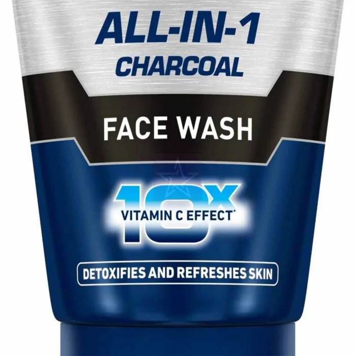 Nivea Men All-IN-1 Charcoal Face Wash - 10x