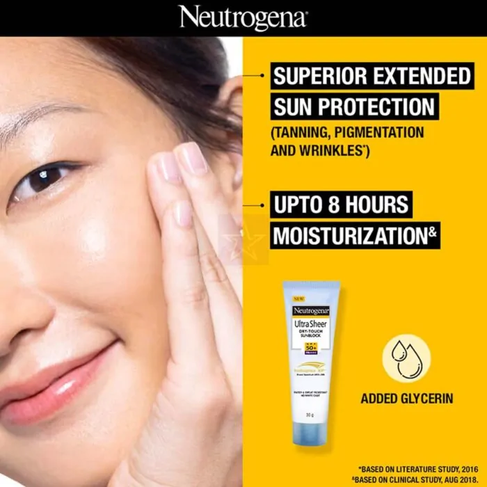 Neutrogena Ultra Sheer Dry Touch Sunblock SPF50+ - 88 ML