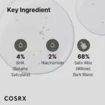 COSRX BHA Blackhead Power Liquid - Ingredinents