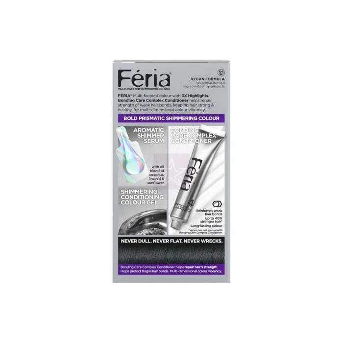 Feria Hair Colour 20 Natural Black