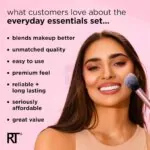 Real Techniques Everyday Essentials Brush Set – 5 Pieces About