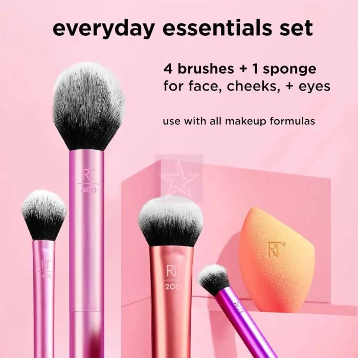 Real Techniques Everyday Essentials Brush Set – Everday