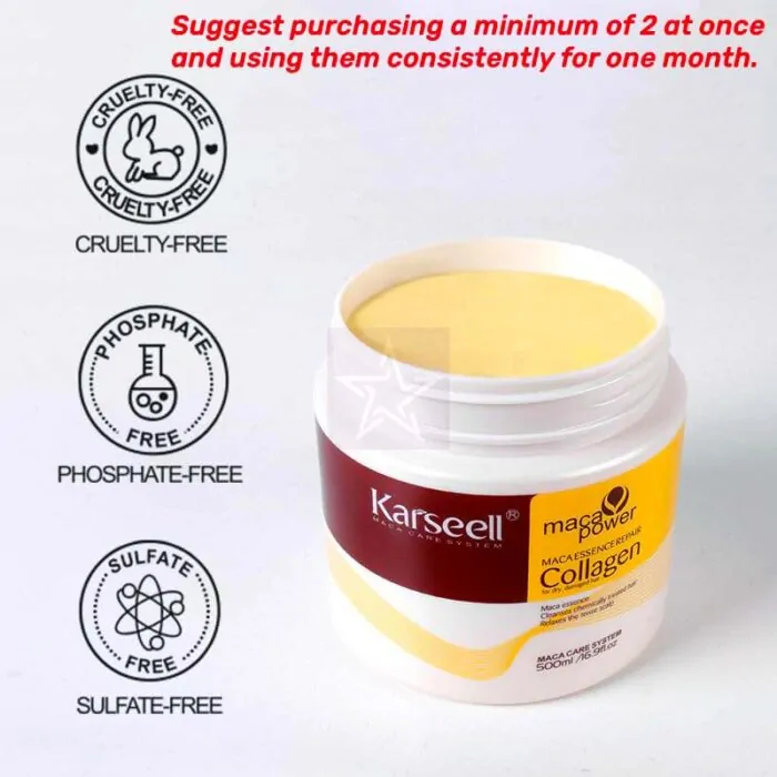 Karseell Collagen Hair Mask For Dry Damaged Hair (1)