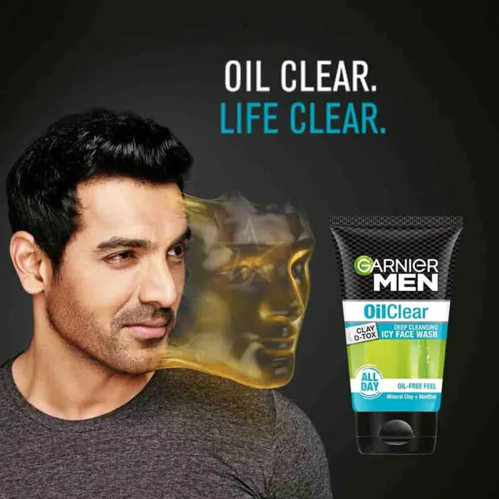 Garnier Men Oil Clear Face Wash