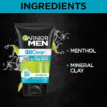 Garnier Men Oil Clear Face Wash Ingredients