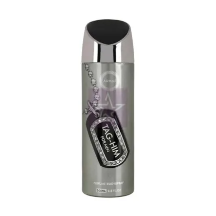 Armaf Tag Him For Men Perfume Body Spray - 200ml, SKU: 6085010092539