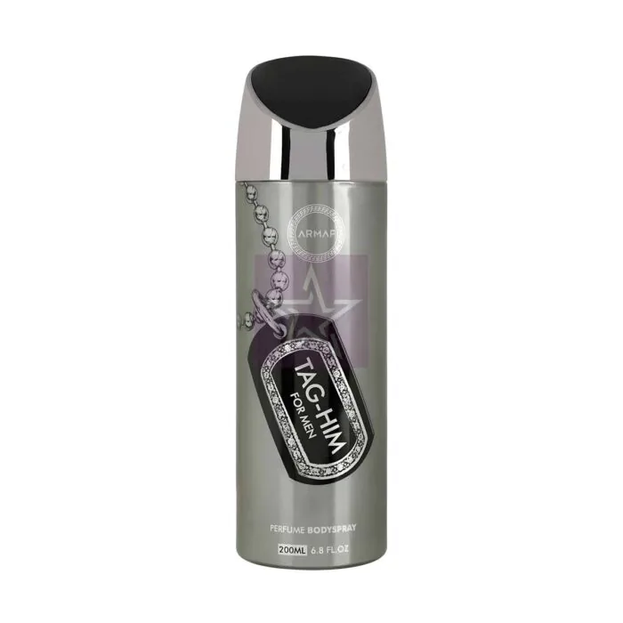 Armaf Tag Him For Men Perfume Body Spray - 200ml, SKU: 6085010092539