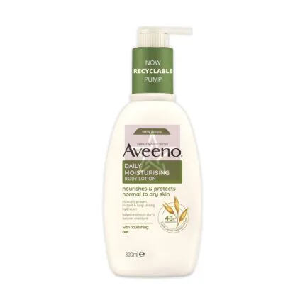 Aveeno Daily Moisturising Body Lotion For Normal To Dry Skin - 300ml, SKU: 3574661285894