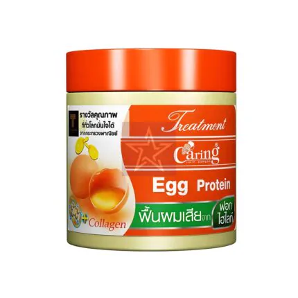 Caring Egg Protein Hair Treatment – 500ml, SKU: 8852053016185