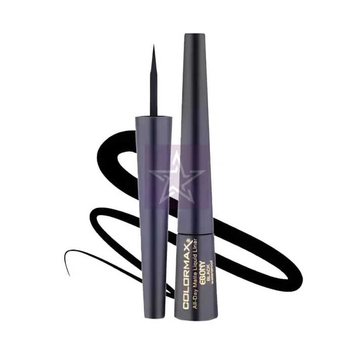 Colormax All Day Matte Liquid Liner - Ebony Black, SKU: 688907789596
