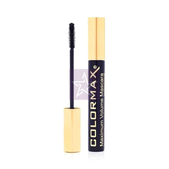 Colormax Maximum Volume Waterproof Mascara - Black, SKU: 688907789114