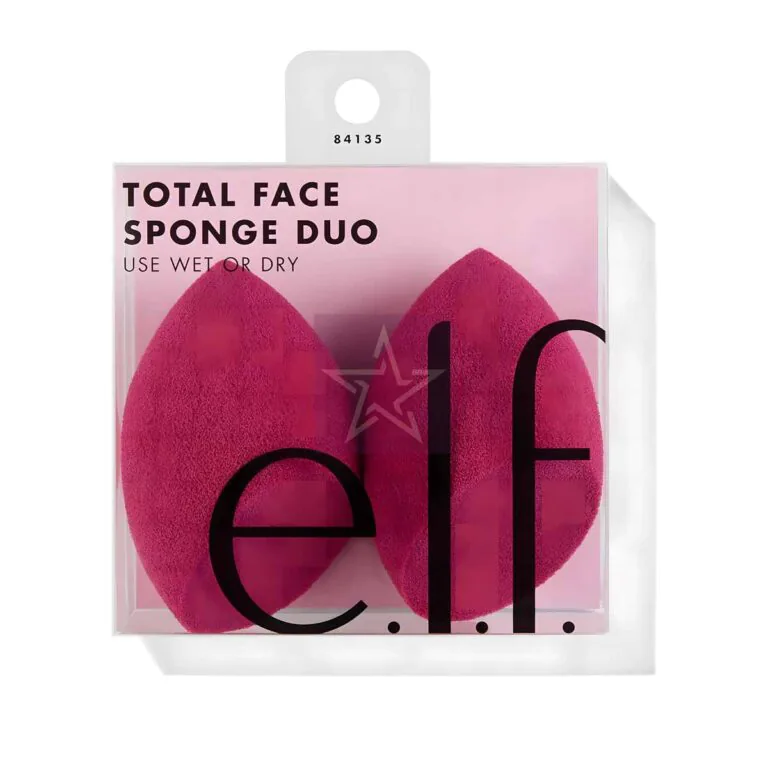 E.L.F Total Face Sponge Duo, SKU: 609332841352