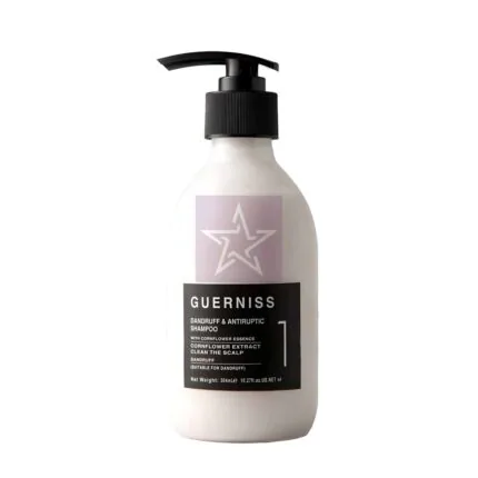 Guerniss Dandruff & Antiseptic Shampoo - 304ml, SKU: 4892310199125