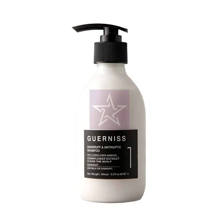 Guerniss Dandruff & Antiseptic Shampoo - 304ml, SKU: 4892310199125