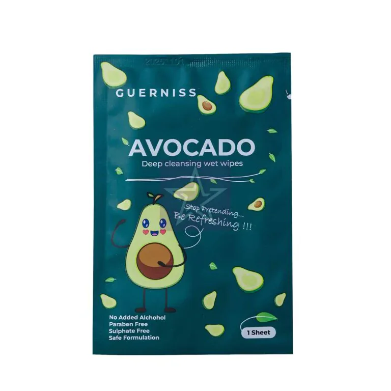 Guerniss Avocado Deep Cleansing Wet Wipes - 1 Sheet, SKU: 4892310199408