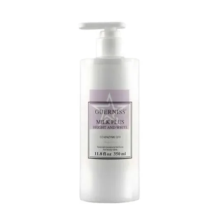 Guerniss Milk Plus Bright and White Body Lotion - 350ml, SKU: 4892310199170