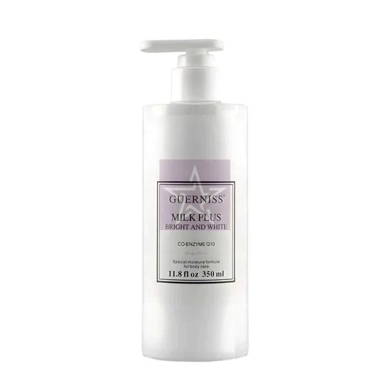 Guerniss Milk Plus Bright and White Body Lotion - 350ml, SKU: 4892310199170
